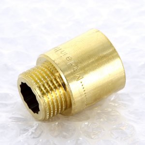 Удлинитель латунный Uni-Fitt 1/2" ВН 25 мм 657G2025