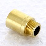Удлинитель латунный Uni-Fitt 1/2" ВН 30 мм 657G2030