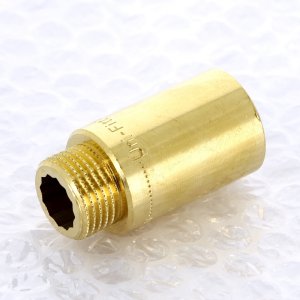 Удлинитель латунный Uni-Fitt 1/2" ВН 40 мм 657G2040