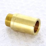 Удлинитель латунный Uni-Fitt 1/2" ВН 40 мм 657G2040