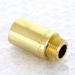 Удлинитель латунный Uni-Fitt 1/2" ВН 40 мм 657G2040