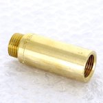 Удлинитель латунный Uni-Fitt 1/2" ВН 60 мм 657G2060