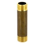 Удлинитель латунный Uni-Fitt 1" НР 80 мм 658G4080