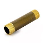 Удлинитель латунный Uni-Fitt 3/4" НР 100 мм 658G3100