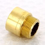 Удлинитель латунный Uni-Fitt 3/4" ВН 20 мм 657G3020