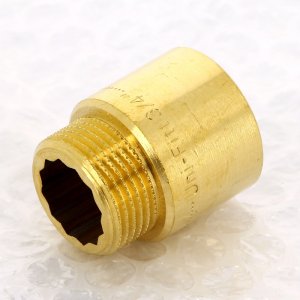 Удлинитель латунный Uni-Fitt 3/4" ВН 25 мм 657G3025