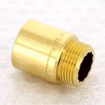 Удлинитель латунный Uni-Fitt 3/4" ВН 30 мм 657G3030