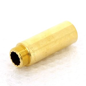 Удлинитель латунный Uni-Fitt 3/4" ВН 80 мм 657G3080