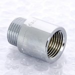 Удлинитель Uni-Fitt 1/2" ВН 25 мм хромированный 657C2025