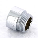 Удлинитель Uni-Fitt 1" ВН 20 мм хромированный 657C4020