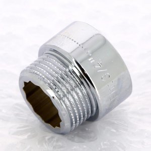 Удлинитель Uni-Fitt 3/4" ВН 15 мм хромированный 657C3015