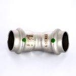 Угол 45* 22 VIEGA Sanpress Inox SC-Contur 435790