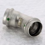 Угол 45* 28 VIEGA Sanpress Inox SC-Contur 435806