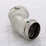 Угол 45* 35 VIEGA Sanpress Inox SC-Contur 435813