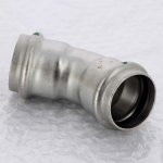 Угол 45* 42 VIEGA Sanpress Inox SC-Contur 435363