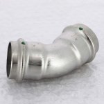 Угол 45* 42 VIEGA Sanpress Inox SC-Contur 435363