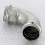 Угол 90* 42 VIEGA Sanpress Inox SC-Contur 435684
