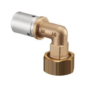 Угол с накидной гайкой Oventrop Cofit P 16 - 3/8" ВР 1512751
