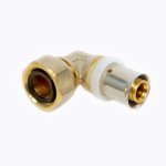 Угол с накидной гайкой Oventrop Cofit P 16 - 3/8" ВР 1512751