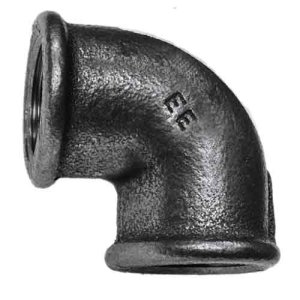 Угол черный EE переходной 1"-3/4" ВР