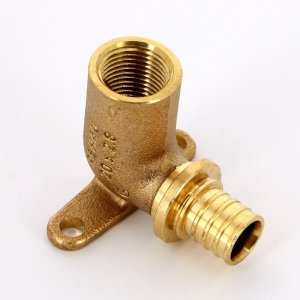 Угольник настенный с длинным патрубком Rehau Rautitan 20-Rp 1/2 RX +  (13661061008) 14563631001