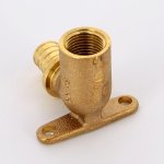 Угольник настенный с длинным патрубком Rehau Rautitan 20-Rp 1/2 RX +  (13661061008) 14563631001