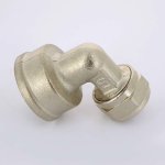 Угол обжимной Uni-Fitt 16x3/4" ВР никелированный 664N6300