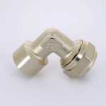 Угол обжимной Uni-Fitt 20x1/2" ВР никелированный 664N7200