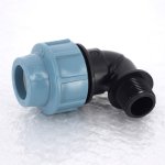 Угол переходной Unidelta для труб ПНД 25x3/4" НР 1008025003