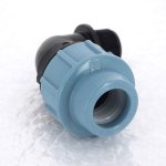 Угол переходной Unidelta для труб ПНД 25x3/4" НР 1008025003