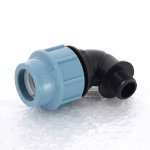 Угол переходной Unidelta для труб ПНД 32x3/4" НР 1008032003