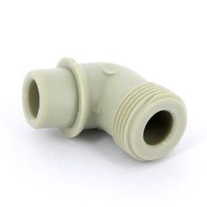Угол полипропиленовый FV Plast 20х3/4" НР с пластиковой резьбой AA207020034