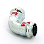 Угол пресс 90* Viega Prestabo 22 оцинкованная сталь SC Contur 558147