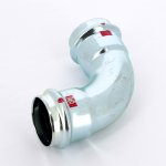 Угол пресс 90* Viega Prestabo 42 оцинкованная сталь SC Contur 558178