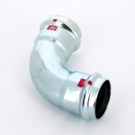 Угол пресс 90* Viega Prestabo 42 оцинкованная сталь SC Contur 558178