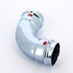 Угол пресс 90* Viega Prestabo 54 оцинкованная сталь SC Contur 558185