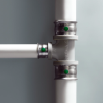 Угол пресс с внутренней резьбой Viega Pexfit Pro 25-3/4" (бронза) 607838