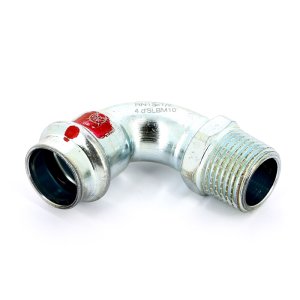 Угол пресс 90* Viega Prestabo 18х1/2" НР оцинкованная сталь SC Contur 558420