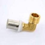 Угол пресс Uni-Fitt 16x1/2" НР 705G6200