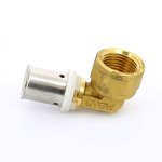 Угол пресс Uni-Fitt 16x1/2" ВР 704G6200