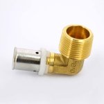 Угол пресс Uni-Fitt 16x3/4" НР 705G6300