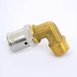 Угол пресс Uni-Fitt 20x1/2" НР 705G7200