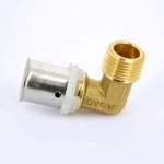 Угол пресс Uni-Fitt 20x1/2" НР 705G7200