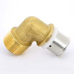 Угол пресс Uni-Fitt 26x1" НР 705G8400