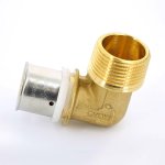 Угол пресс Uni-Fitt 26x1" НР 705G8400