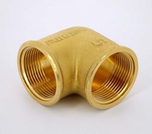 Угол резьбовой латунный Uni-Fitt 1"1/4 ВР 610G5500