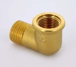 Угол резьбовой латунный Uni-Fitt 1/2"x1/2" ВН 611G2200