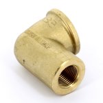 Угол резьбовой латунный Uni-Fitt 1"x1/2" ВР 610G4200