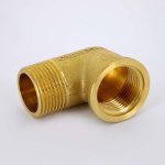 Угол резьбовой латунный Uni-Fitt 1"x1" ВН 611G4400
