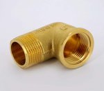 Угол резьбовой латунный Uni-Fitt 3/4"x3/4" ВН 611G3300